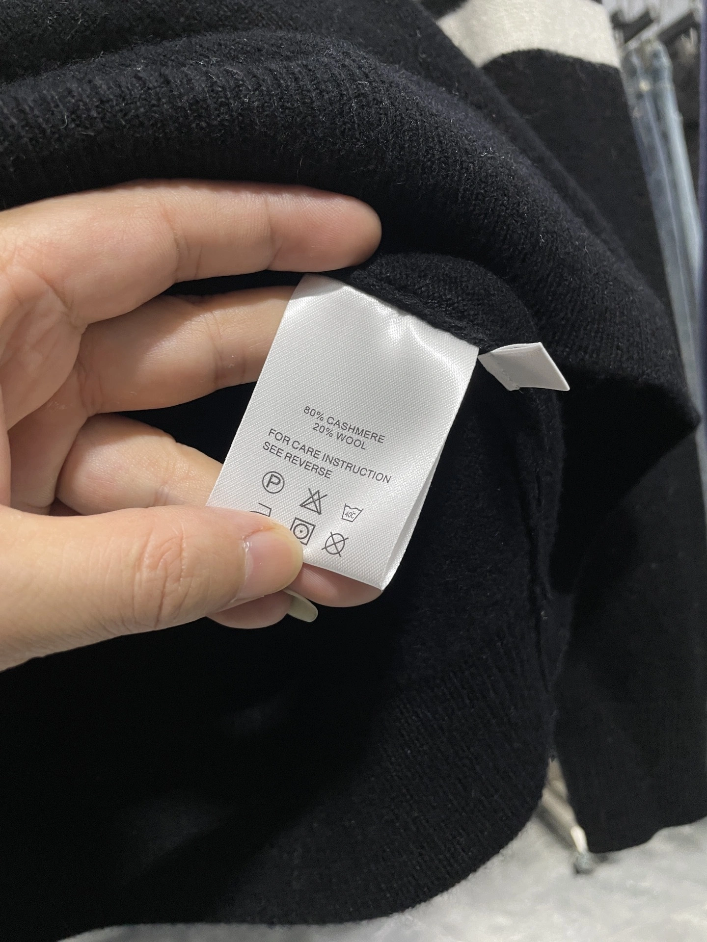wg.luxury-- 2row95 wool cashmere 3colour item: E-F000J1331-3